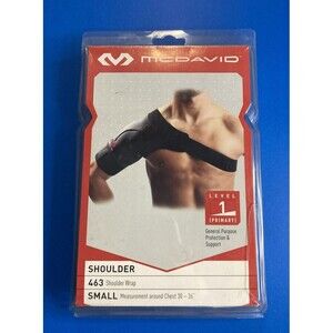 McDavid Universal Right/Left Shoulder Support Wrap Level 1 Size Small 463 New